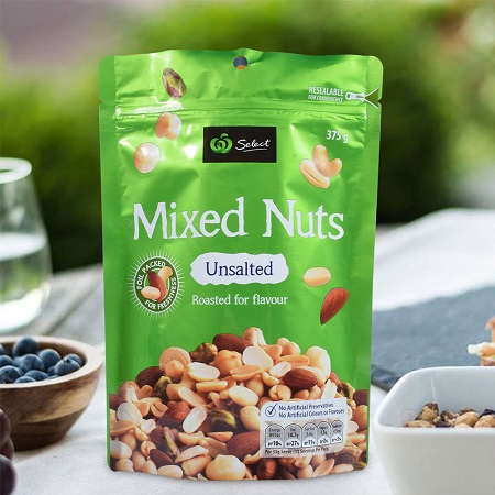 sachet de m&eacute;lange de noix