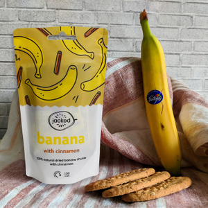 Go Green Packaging Sac de chips de banane en plastique recyclé imprimé numériquement