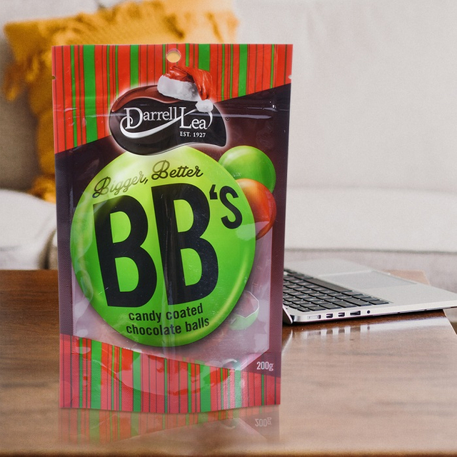 Sacs recyclables de poche de sucrerie de tirette