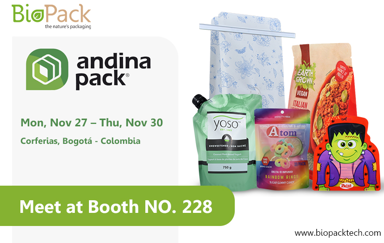 L'éco-emballage révolutionnaire de BioPack brille à Andina Pack 2013 en Colombie