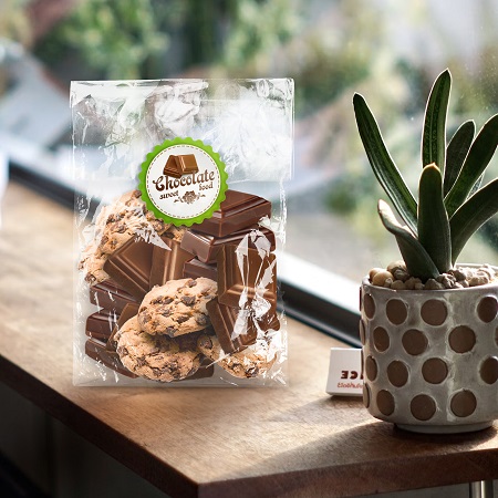 emballage de p&eacute;pites de chocolat