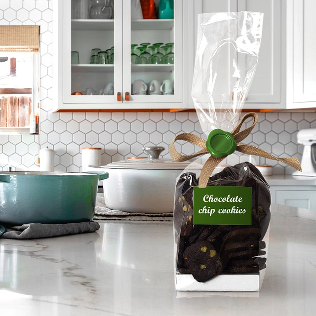 Branding Design Emballage de pépites de chocolat en plastique en plastique durable