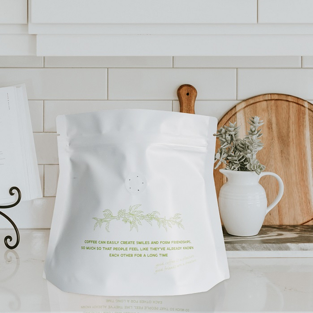 Zip Doypack recyclable Kraft imprimé pochettes pour thé Matcha