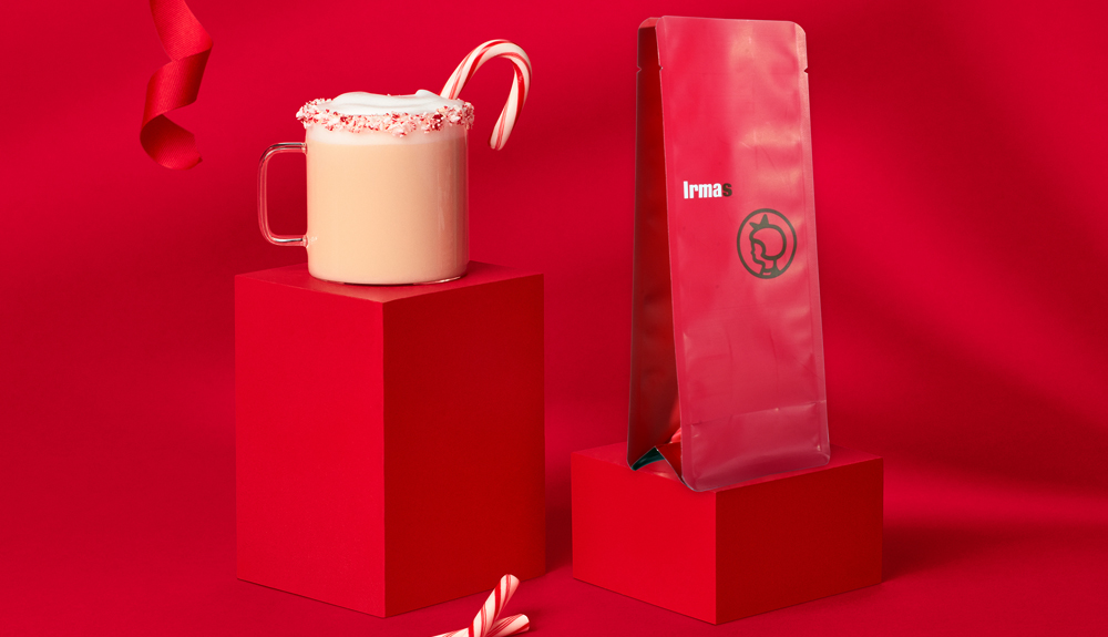 emballage de caf&eacute; de saison