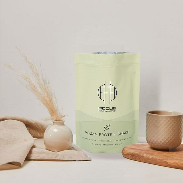 Sac en poudre Matcha Black Poucha respectueux de l'environnement