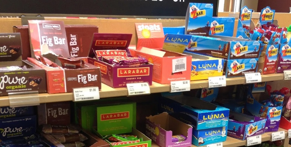 emballage de barres granola et prot&eacute;in&eacute;es