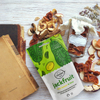 Go Green Packaging Sac de chips de banane en plastique recyclé imprimé numériquement