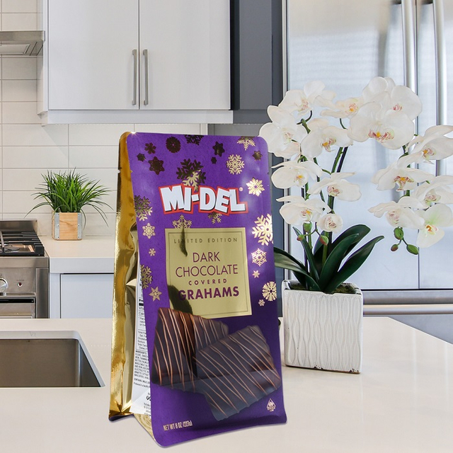 La poche compostable de joint refermable portatif tiennent la poche adaptent aux besoins du client de petits sacs de puce de 2 onces