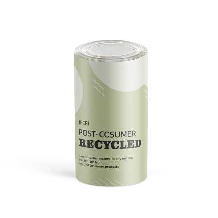 film en rouleau recycl&eacute; post-consommation