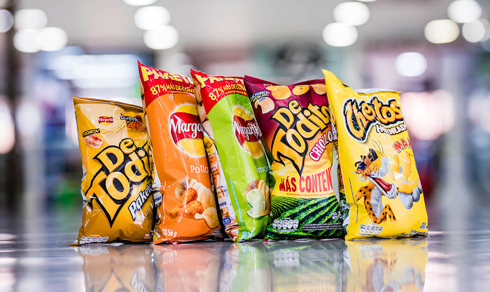 sacs de chips personnalis&eacute;s
