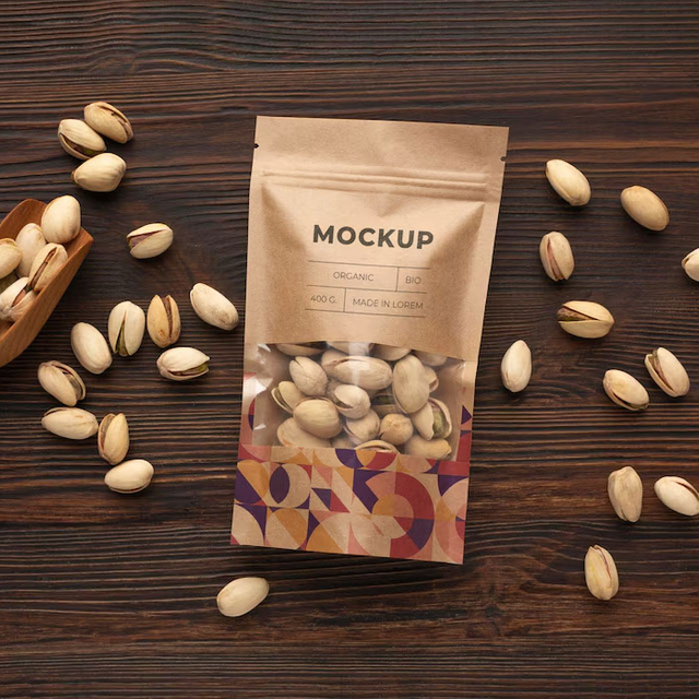 Emballage alimentaire recyclable créatif pour les noix