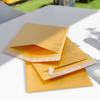 Enveloppes rembourrées en nid d'abeilles en papier entièrement compostables certifiées personnalisables