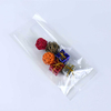 Sacs compostables certifiés à gousset latéral transparent haute clarté PLA / Cellophane pour cadeaux