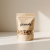 Sacs compostables à domicile en papier brun pour granola