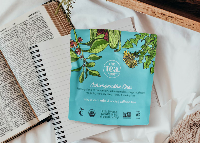 sachets de th&eacute; compostables