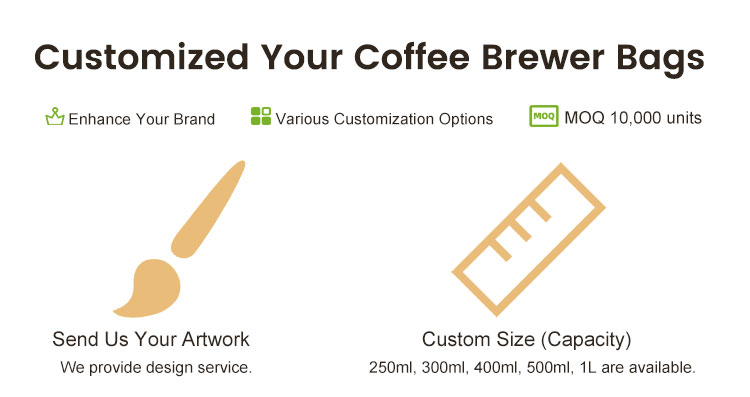 Sacs pour cafeti&egrave;re