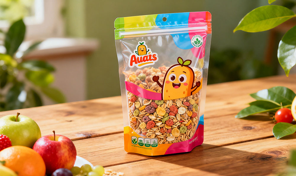 Emballage de c&eacute;r&eacute;ales durable