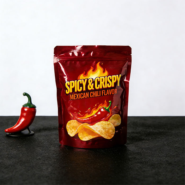 Sacs de chips personnalisés vides de 8 oz