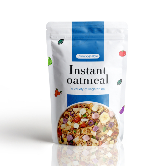 Sacs de graines de céréales biologiques d'emballage écologique