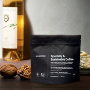 Emballage durable Recyclable PE 4 Stand Up Coffee Bag 250g