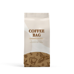 Sac à soufflet latéral personnalisé pour thé au café biologique