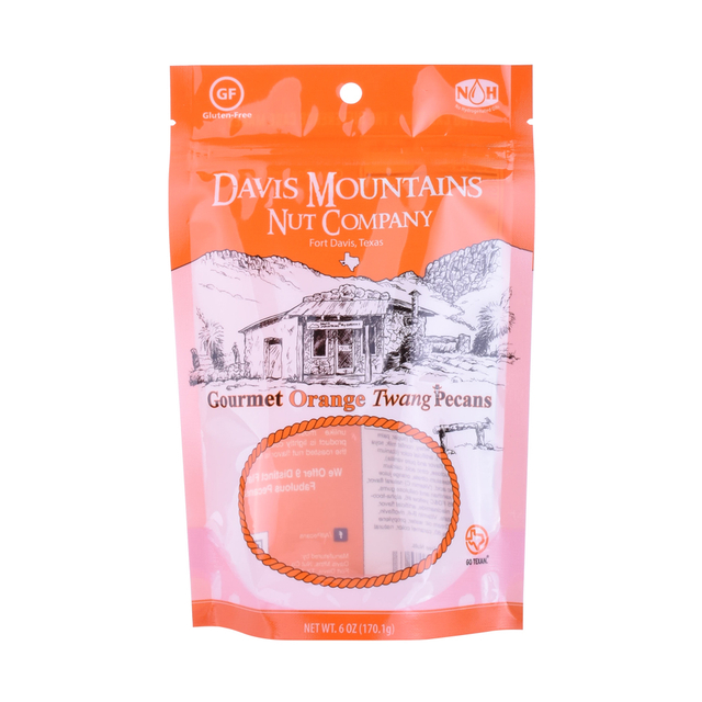 Sac d'arachide debout bio recyclable personnalisé