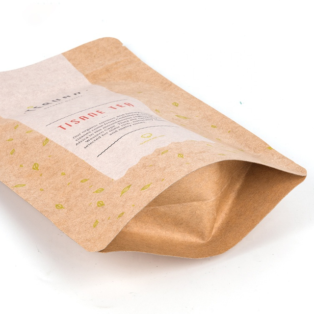 Sachet de thé en papier kraft le plus écologique