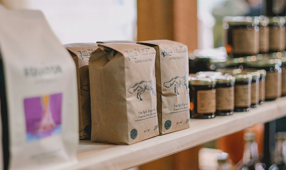 mat&eacute;riaux pour sacs de caf&eacute;