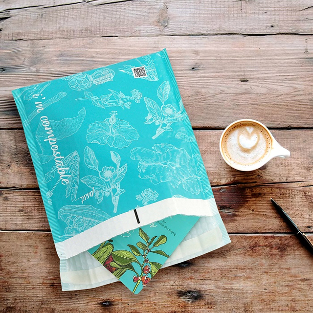 Annonce biodégradable scellée hermétique faite sur commande de bulle imperméable écologique