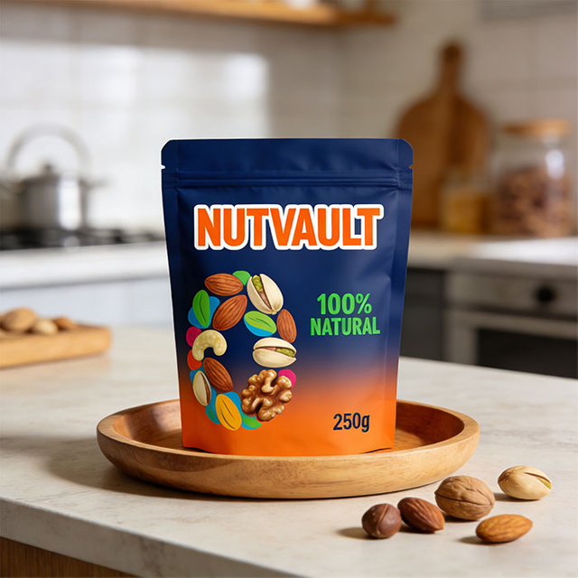 Petit sachet de noix mélangées biologiques d'origine biologique