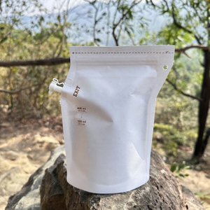 Bolsas Doypack Ziplock Sacs de brassage de café à presse française portables réutilisables