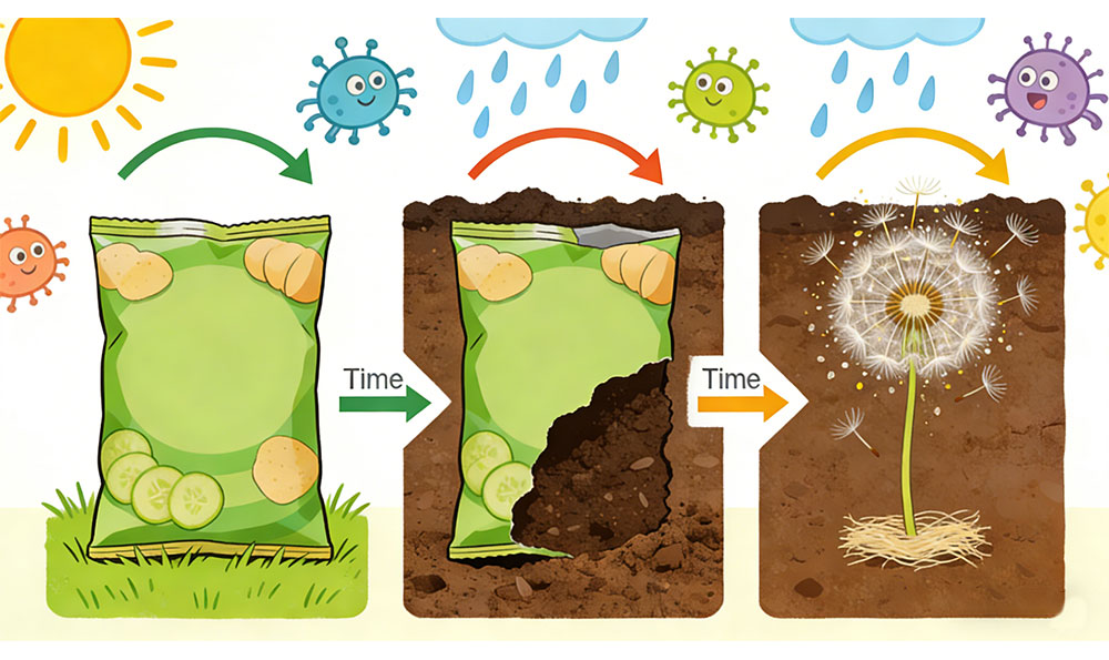 sac de chips compostable