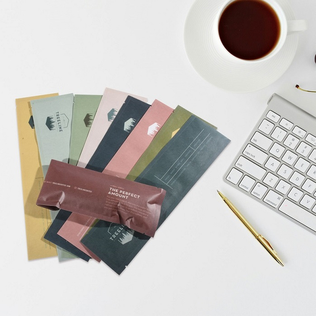 Soupchable en aluminium durable sur mesure Individu Sac à café Drip Emballages EAU