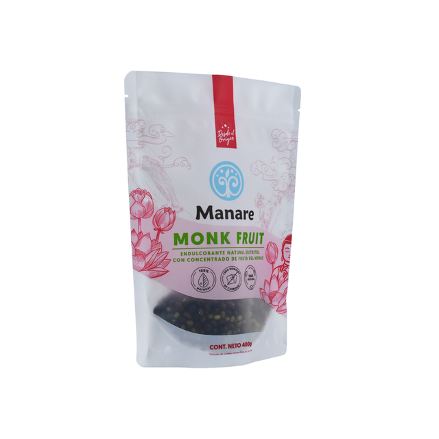 Sac d'emballage de fruits de moine recyclable à l'épreuve de l'humidité