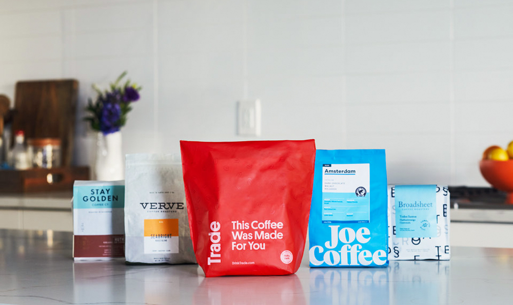 sacs d'emballage de caf&eacute;
