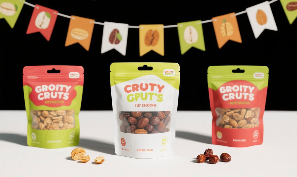 Sacs Mylar pour emballage de fruits secs