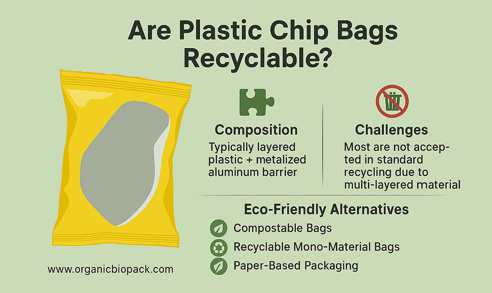 sacs &agrave; chips en plastique recyclables