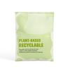 Pochette plate recyclable d'origine végétale
