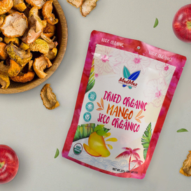 Emballage de fruits secs biologiques