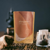 Meilleure conception de logo UV de tache sacs de café bleus de fond de boîte de PCR-PE de 250 grammes