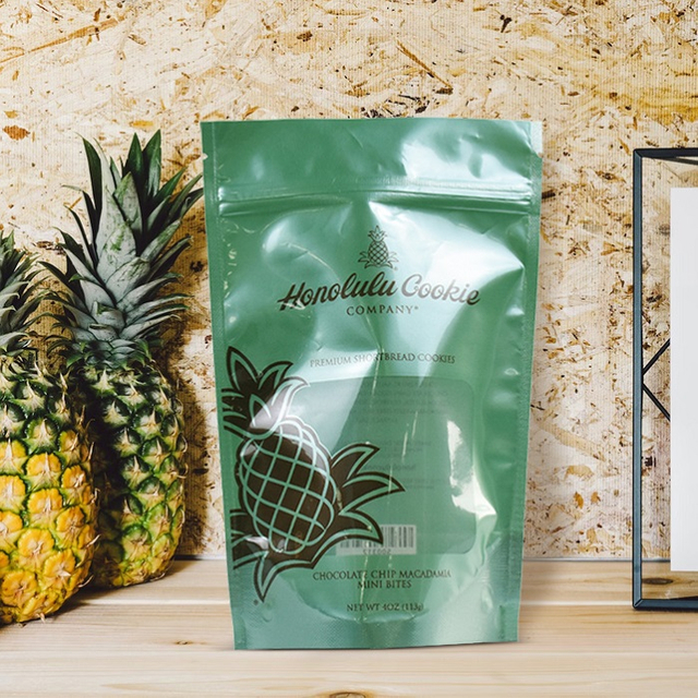 Sacs à biscuits refermables écologiques vides imprimés numériquement en gros