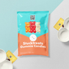 Sac en papier kraft de vitesses de vitesses en gros sans plastique avec fenêtre pour ingrédients alimentaires