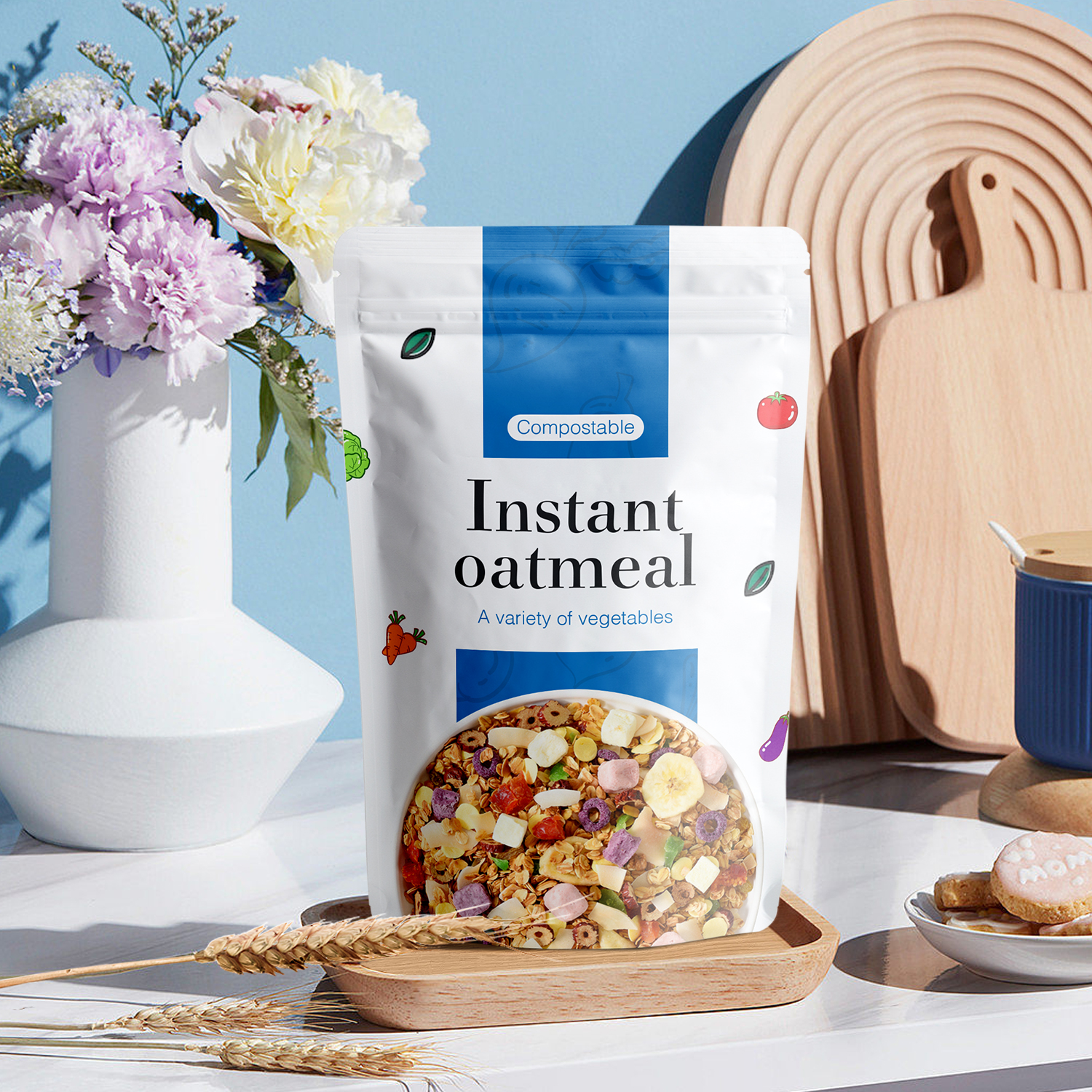 tenez les sacs de chips