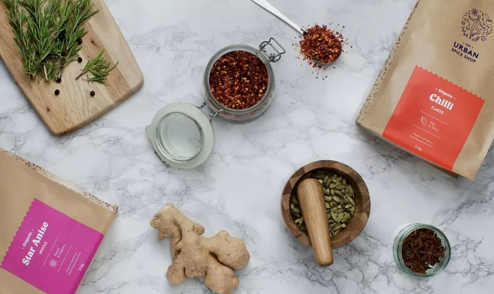 conception d'emballages d'&eacute;pices