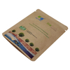 Sachets de thé réutilisables de poche plate de papier d'emballage écologiques
