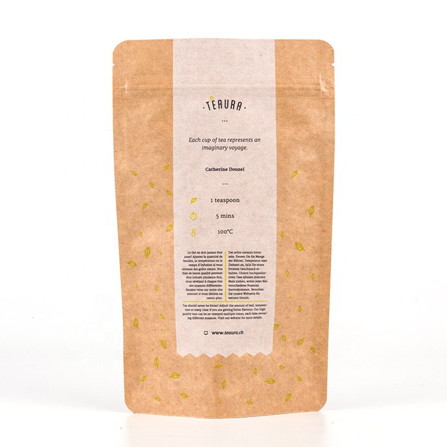 Emballage de thé en plastique écologique