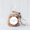 Sacs de biscuits à cellophane à compostable transparent personnalisés