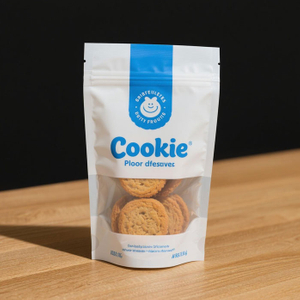 Sacs à biscuits biodégradables en plastique réamorcés en toute sécurité