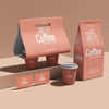 La barrière flexible d'emballage de café de catégorie comestible tiennent la poche 16 onces avec la valve