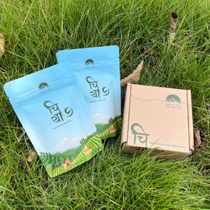 Le compostable imprimé vide libre de BPA tiennent la poche de sachet de thé vert
